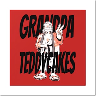 Grandpa Teddycakes (From the Fatal Fury Series w/ Ryan Infinity) Posters and Art